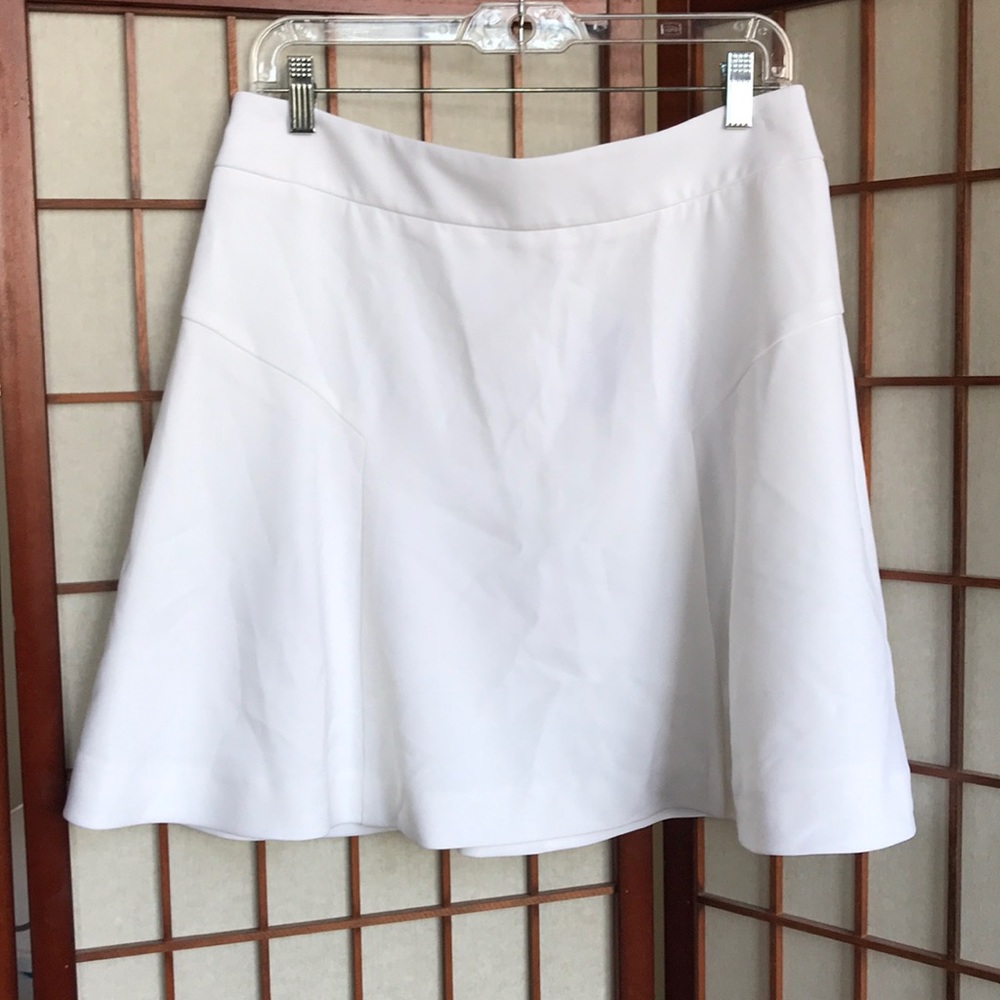 Express White Mini Skirt
